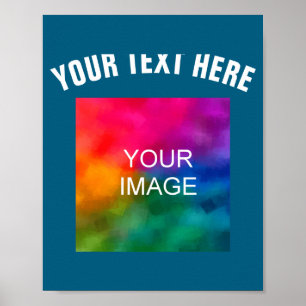 Tekst upload foto sjabloon jongens kinderen modern poster