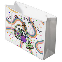 Tekst Vacuüm Party Gift Bag, Groot Cadeauzakje