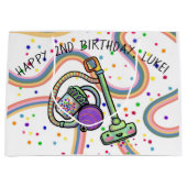 Tekst Vacuüm Party Gift Bag, Groot Groot Cadeauzakje (Voorkant)