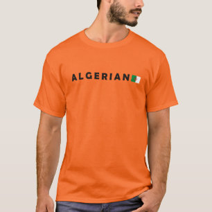Tekst van de Algerijnse vlag T-shirt