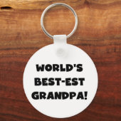 Tekst van de Opa van het best-est-Beste van de Sleutelhanger (Voorkant)