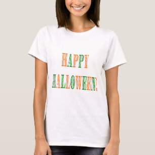 Tekst van het Halloween-festival Dames T-Shirt
