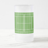 TEKST VAN HET HOF VAN TENNIS MATGLAS BIERPUL (Center)