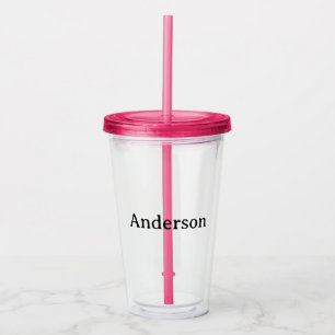 Tekst verwijderen & Eigen ontwerp vervangen 16oz h Acryl Drinkbeker
