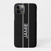  tekst | Vet Matig Zwart-wit Case-Mate iPhone Case (Achterkant)