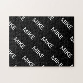 tekst | Vet Matig Zwart-wit Legpuzzel (Horizontaal)