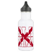 Tekst vlag Alabama Waterfles (Rechts)