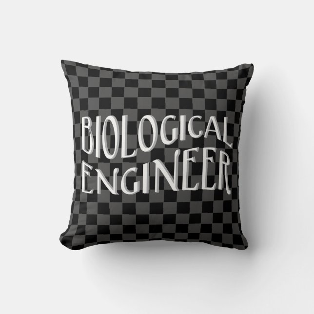Tekst voor Biological Engineer Kussen (Voorkant)