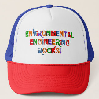 Tekst voor Environmental Engineering Rocks Trucker Pet
