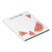 Tekst voor watermeloenen notitieblok (Schuin)