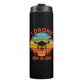 Tekst wijzigen of Naam toevoegen, ik drink op en o Thermosbeker