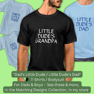 Tekst wijzigen / Titel " Little Guy's Grandpa" T-shirt