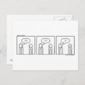 tekstbericht briefkaart (Voorkant / Achterkant)