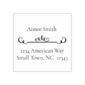 Tekstdivider Zwrillen Rubberstempel (Afrduk)