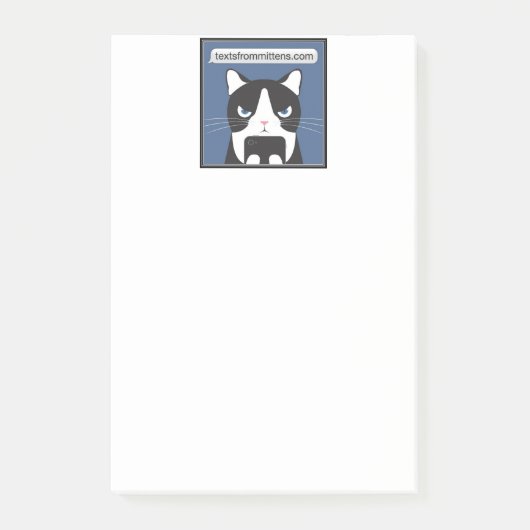 Teksten uit Mittens 4x6 Post-it® Notes (Voorkant)