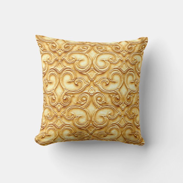 Teksterah Gold pillow Kussen (Voorkant)