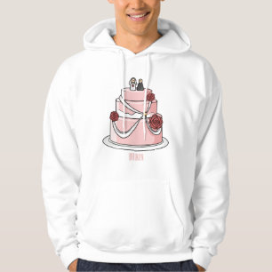 Tekstgebak cartoon hoodie