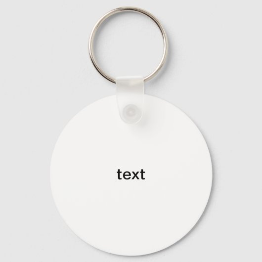 tekstgedeelte sleutelhanger (Voorkant)