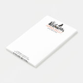 Tekstillustratie Halloween Post-it® Notes (Schuin)