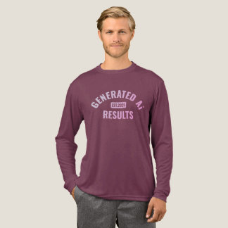 Tekstkunst T-shirt met eenvoudig en schoon ontwerp