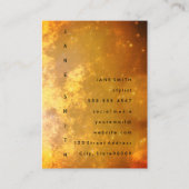 Tekstontwerp - Verticaal luxe Visitekaartje (Voorkant)