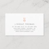 Tekstscript koperen anananas visitekaartje (Achterkant)