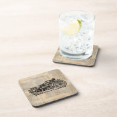  tekststijl voor motorfietsen bier onderzetter (Rechterzijde)