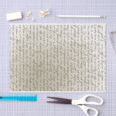 teksttekenpapier voor script tissuepapier (Craft)