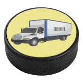 Tekstvak cartoon hockey puck (3/4)