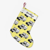 Tekstvak cartoon kleine kerstsok (Voorkant (Hangend))