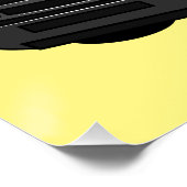 Tekstvak cartoon perfect poster (Hoek)