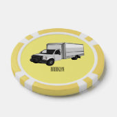 Tekstvak cartoon poker chips (Enkel)