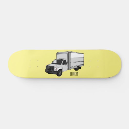 Tekstvak cartoon skateboard (Horizontaal)