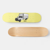 Tekstvak cartoon skateboard (Horizontaal)