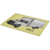 Tekstvak cartoon snijplank (Hoek)