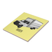 Tekstvak cartoon tegeltje (Zijkant)