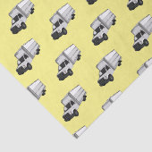 Tekstvak cartoon tissuepapier (Detail)