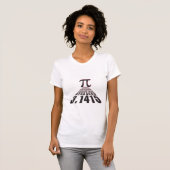 Tel.: 3.141592653 t-shirt (Voorkant volledig)