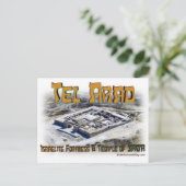 Tel Arad uitzicht Briefkaart (Staand voorkant)