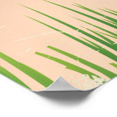 Tel Aviv Beach Israel strand poster (Hoek)