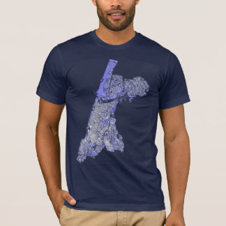 Tel-Aviv donker shirt