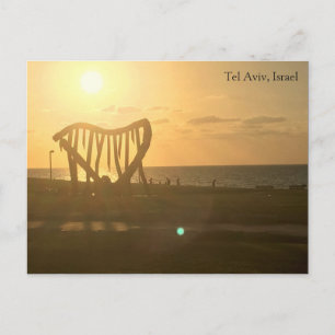 Tel Aviv, Israël Briefkaart