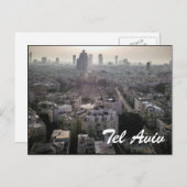 Tel Aviv skyline Briefkaart (Voorkant / Achterkant)