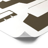 Tel Aviv "Ville blanche" | Poster (Coin)