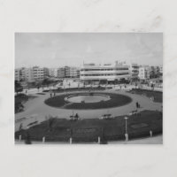 Tel Aviv's Dizengoff Circle in de jaren dertig