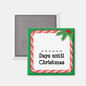 Tel de dagen tot Kerstmis Magneet (Voorkant / Achterkant)