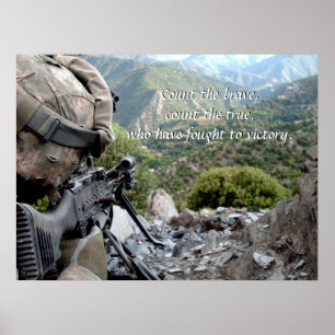 Tel de dapperen, tel het ware, Poster