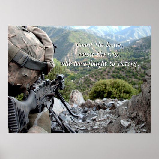 Tel de dapperen, tel het ware, Poster (Voorkant)