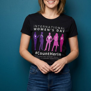 Tel Haar Erop Internationale Vrouwendag T-shirt
