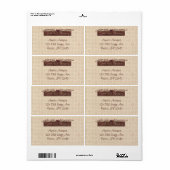 Tel je zegellabel etiket (Full Sheet)